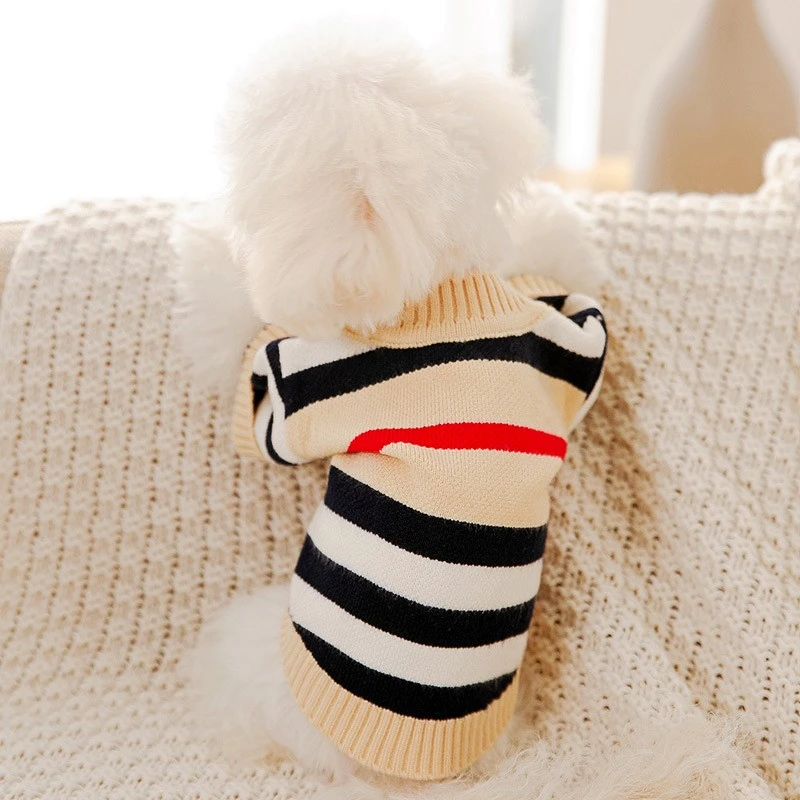 Striped Knitted Cardigan