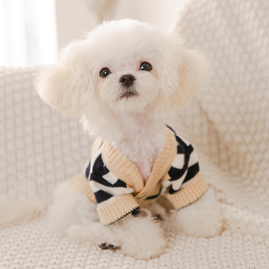 Striped Knitted Cardigan