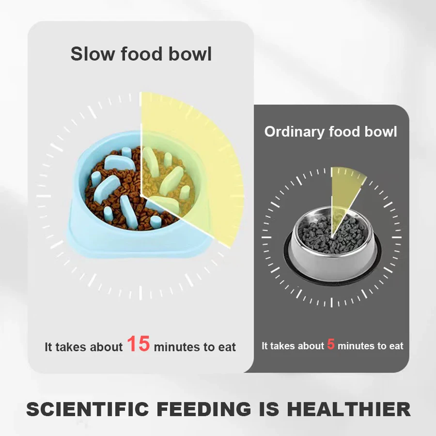 Slow Feeder Anti-Choking Bowl