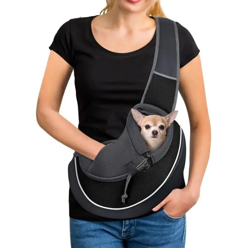 Mesh Puppy Shoulder Bag