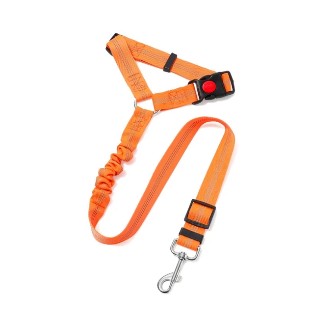 Car Head Restraint Pet Safety Leash