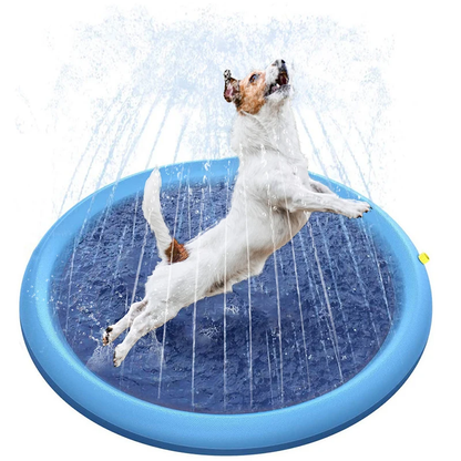 Summer Dog Pool Fountain