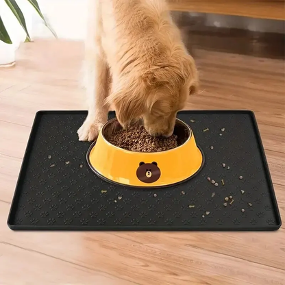 High Lip Silicone Pet Food Mat