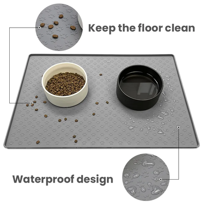 High Lip Silicone Pet Food Mat