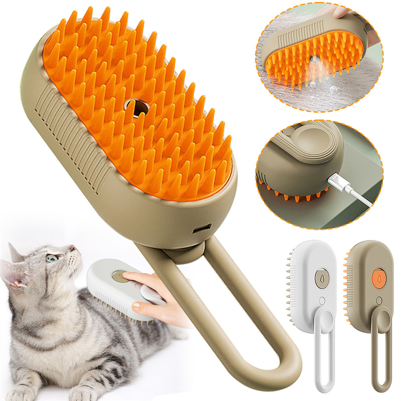 Electric Steam Pet Brush