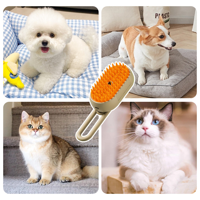 Electric Steam Pet Brush