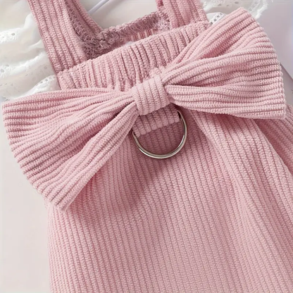 Chic Bow Harness Dress