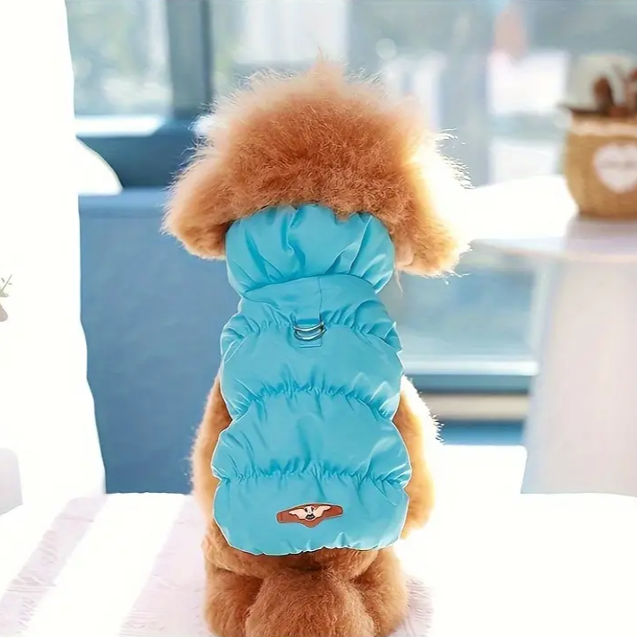 Macaron Puffer Harness Vest