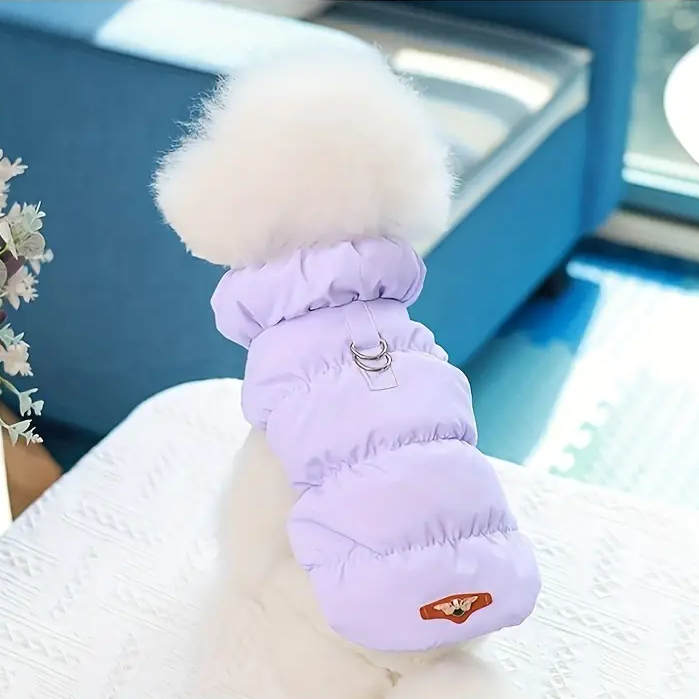 Macaron Puffer Harness Vest