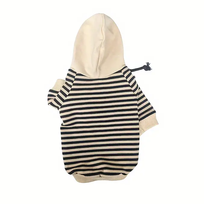 Stripe Hooded Sweater