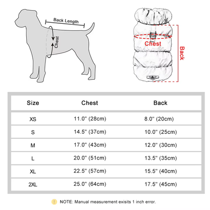 Macaron Puffer Harness Vest