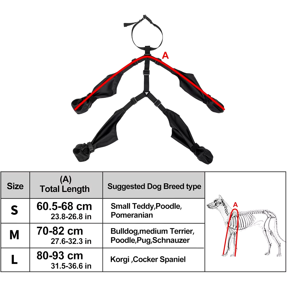 Waterproof Dog Harness Boots