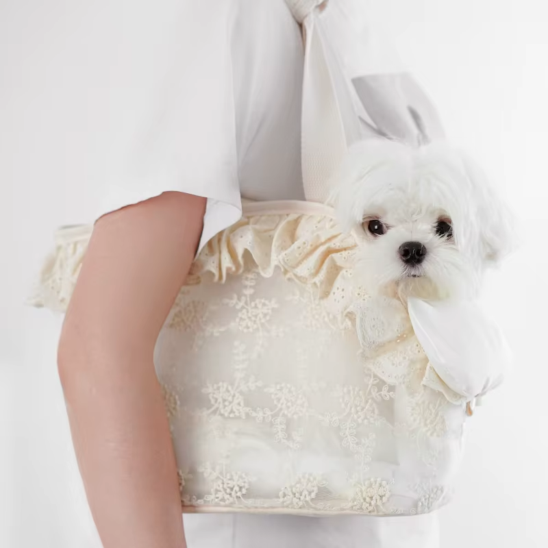 Elegant Lace Pet Bag