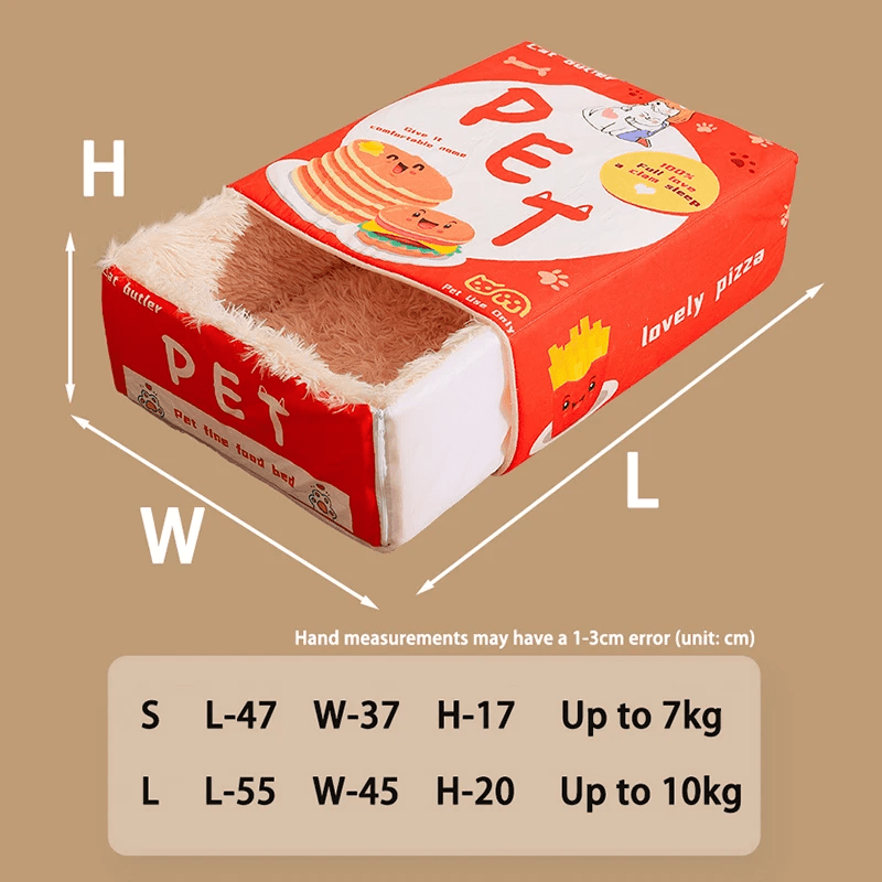 Japanese Sushi Pancake Box Cat Nest - PawPlaza