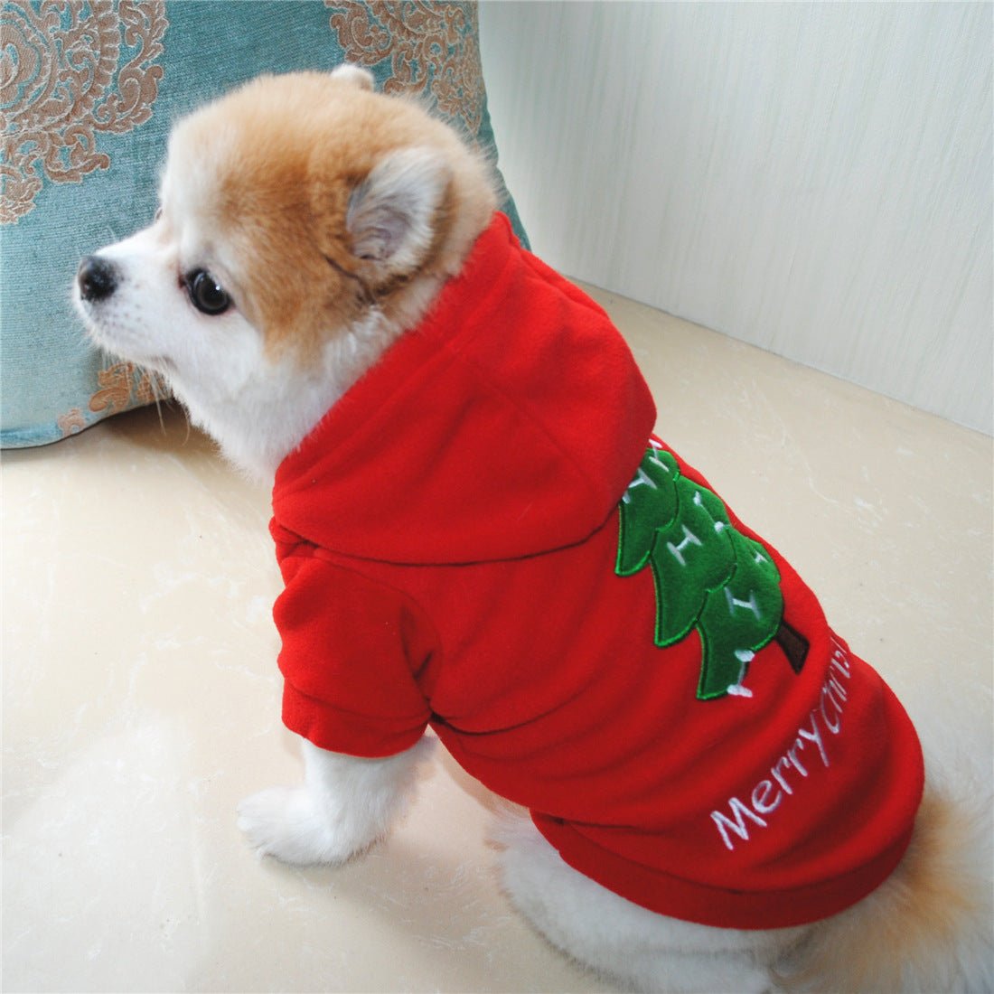 Jolly Jingle Christmas Hoodie - PawPlaza