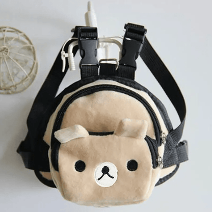 Little Bear Snack Harness Dog Backpack - PawPlaza