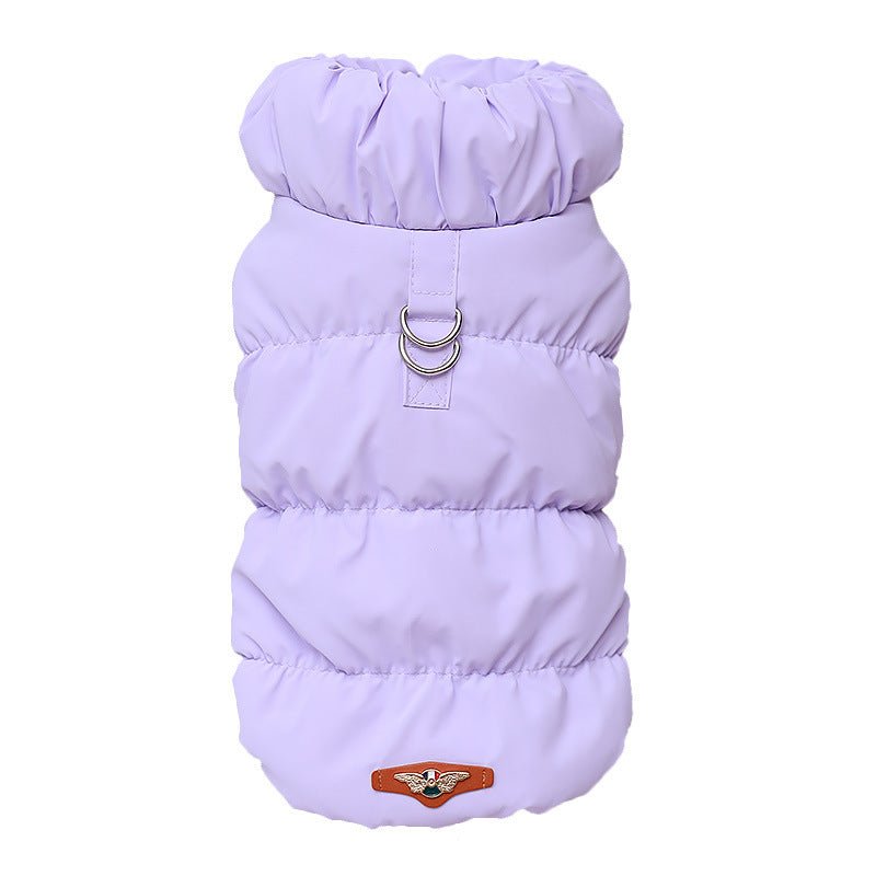 Macaron Puffer Harness Vest - PawPlaza