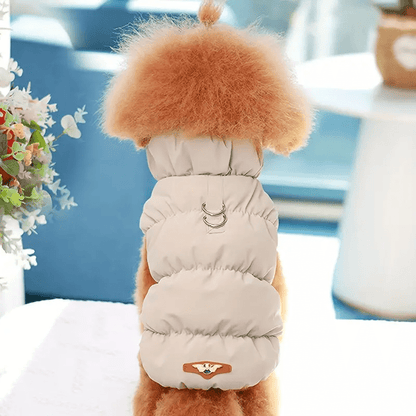 Macaron Puffer Harness Vest - PawPlaza