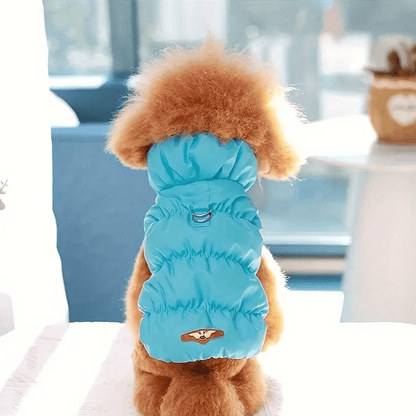 Macaron Puffer Harness Vest - PawPlaza