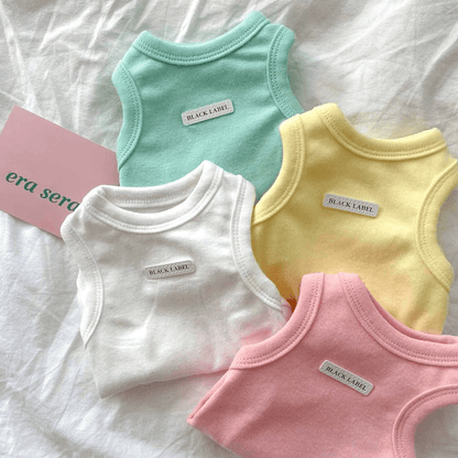 Milky Cloud Cotton Tees - PawPlaza