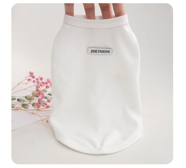 Milky Cloud Cotton Tees - PawPlaza