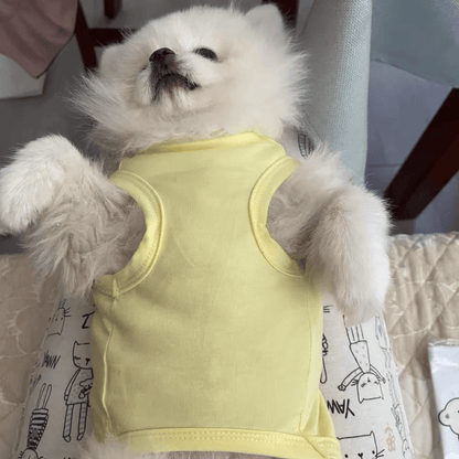 Milky Cloud Cotton Tees - PawPlaza