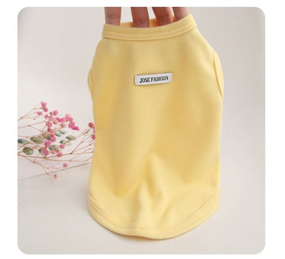 Milky Cloud Cotton Tees - PawPlaza