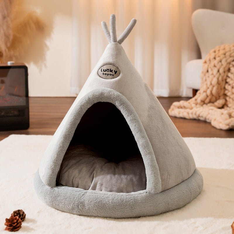 Mongolian Elk Pet Tent - PawPlaza