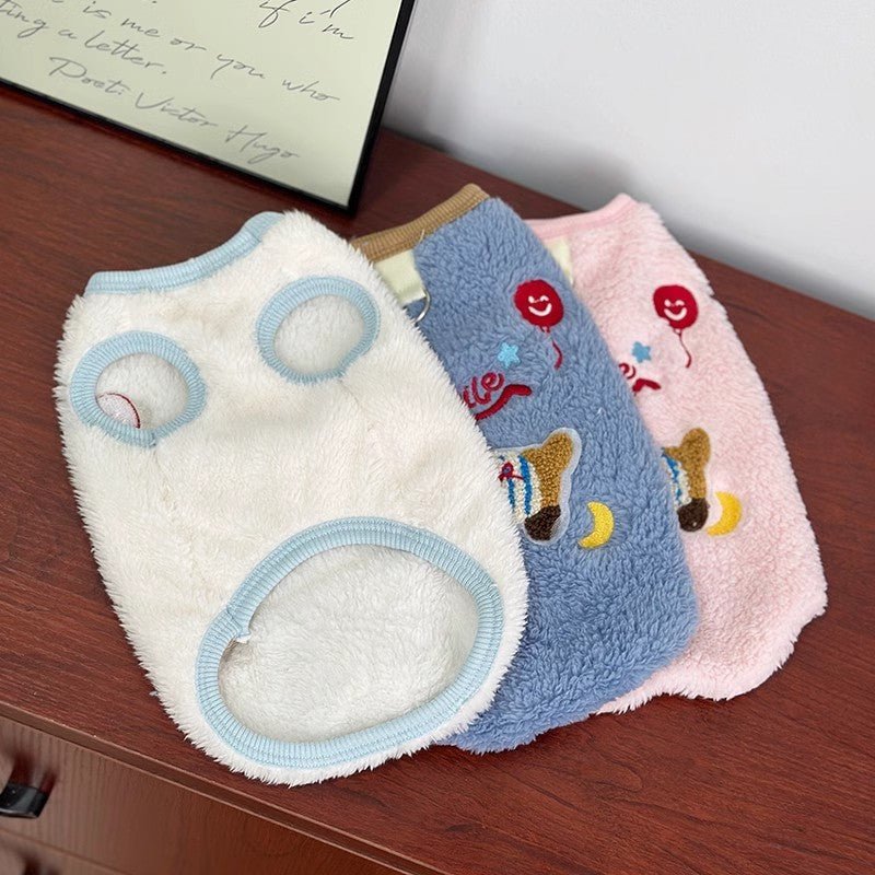 Parisienne Fleece Vest - PawPlaza