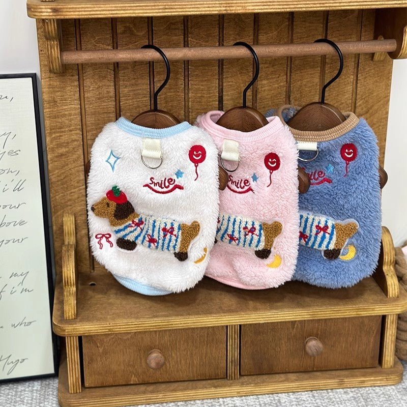 Parisienne Fleece Vest - PawPlaza