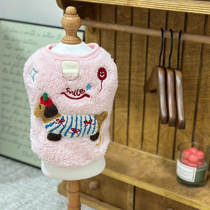 Parisienne Fleece Vest - PawPlaza