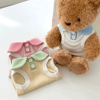 Pastel Color Puppy Shirts - PawPlaza