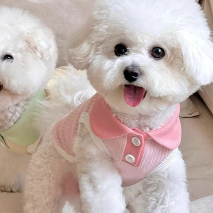 Pastel Color Puppy Shirts - PawPlaza