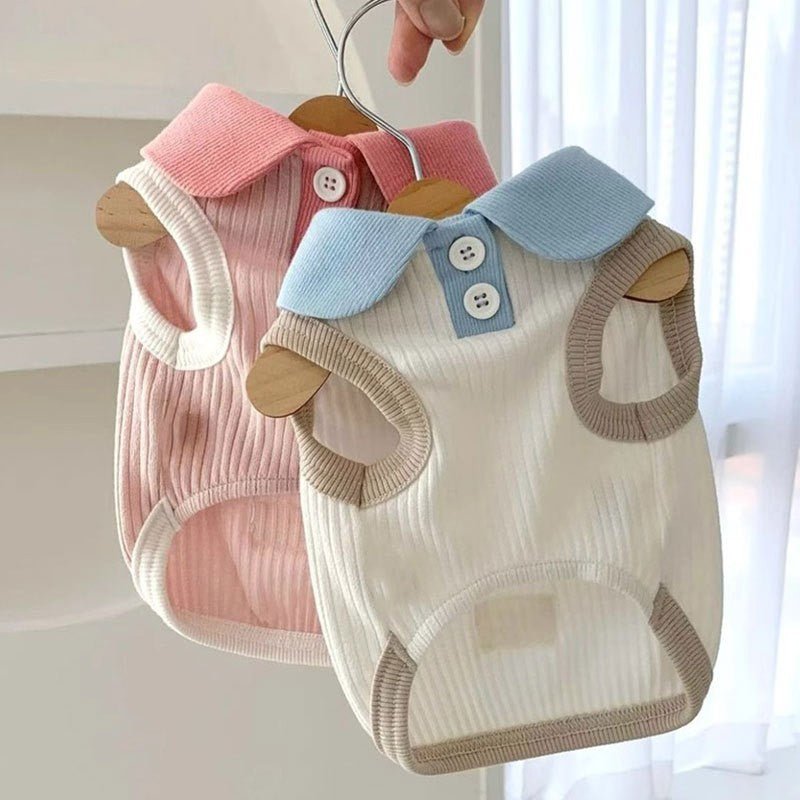 Pastel Color Puppy Shirts - PawPlaza