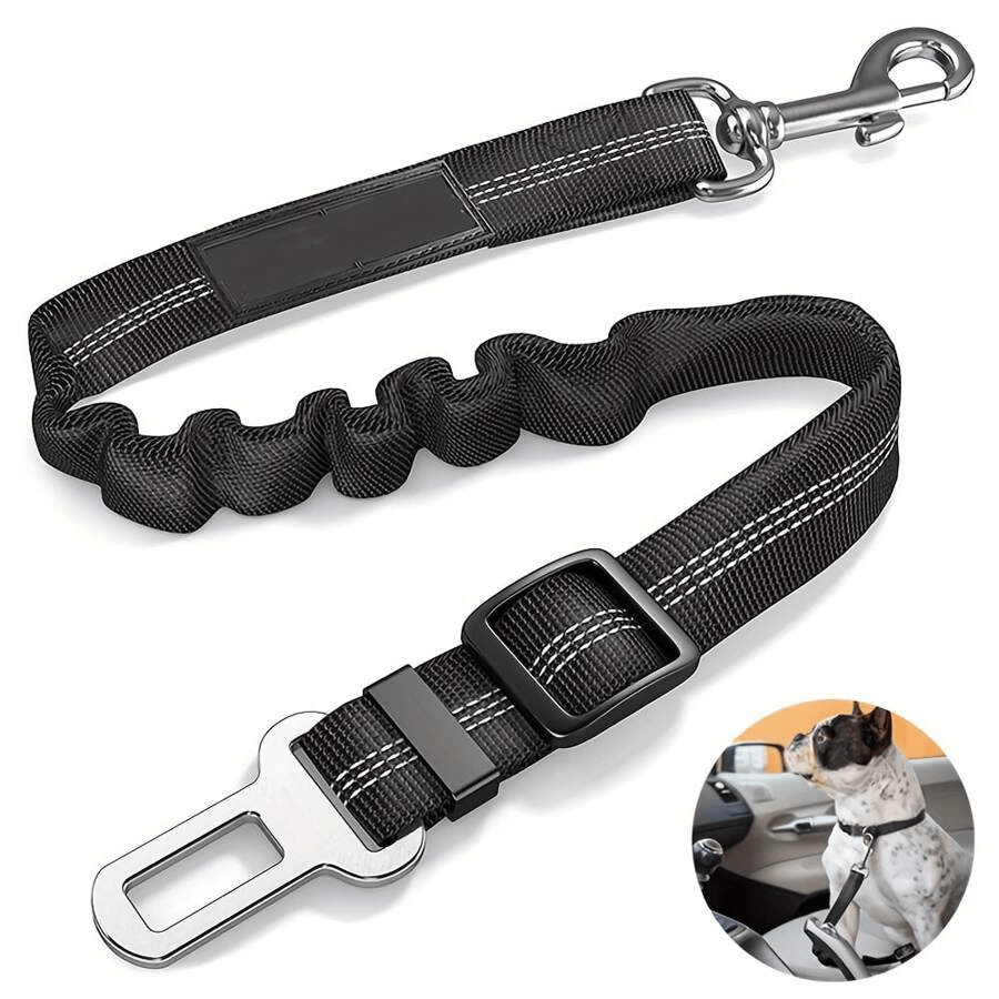 Pet Elastic Car Seat Belt - PawPlaza