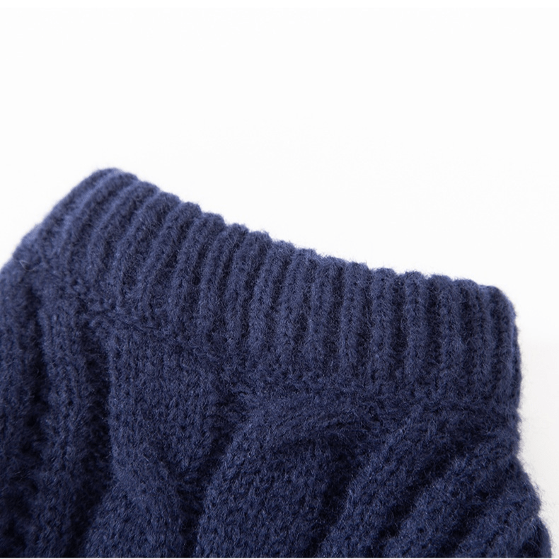 Plush Knit Sweater - PawPlaza