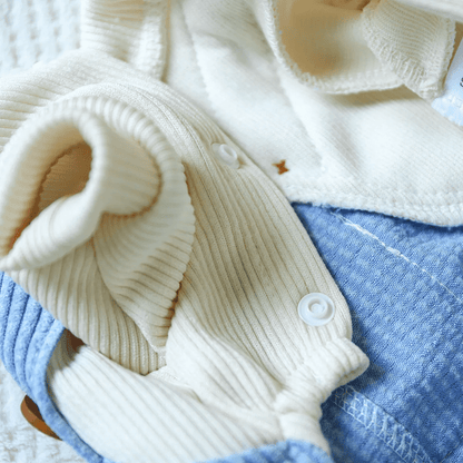 Pom - Pom Corduroy Overalls - PawPlaza