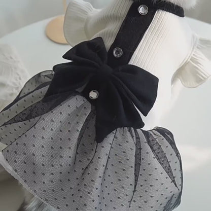 Elegant Designer Bow Skirt