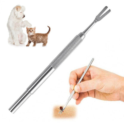 Professional Medical Stainless Steel Tick Remover - PawPlaza