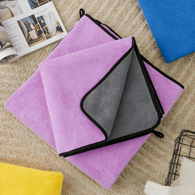 Quick Dry Nanofibre Bath Towel - PawPlaza