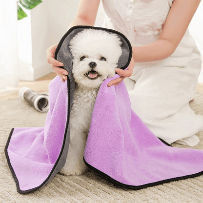 Quick Dry Nanofibre Bath Towel - PawPlaza