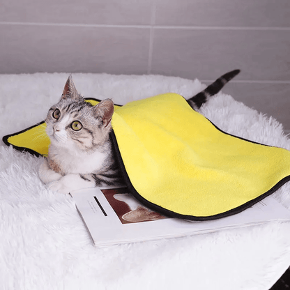 Quick Dry Nanofibre Bath Towel - PawPlaza