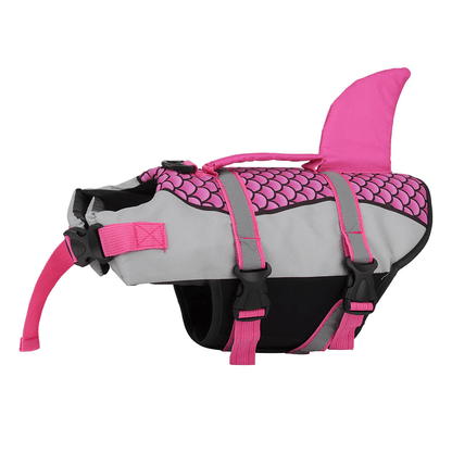 Shark Swimsuit Dog Life Vest - PawPlaza