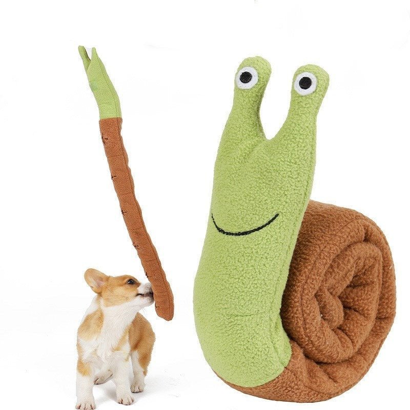 Snail Snack Sniffing Toy - PawPlaza