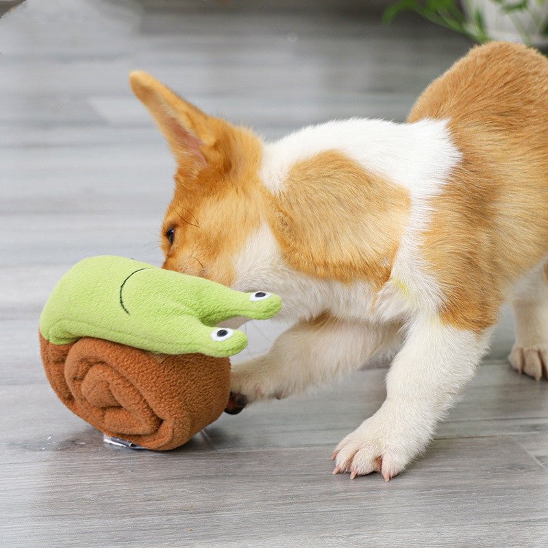 Snail Snack Sniffing Toy - PawPlaza