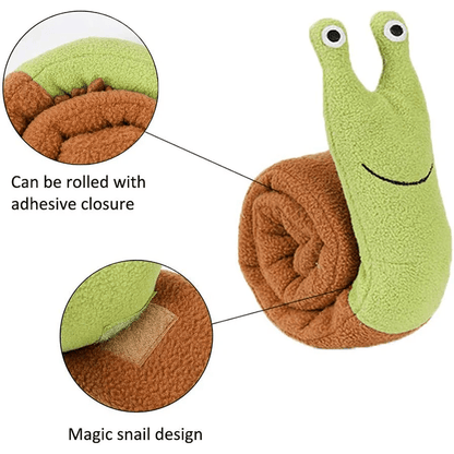 Snail Snack Sniffing Toy - PawPlaza