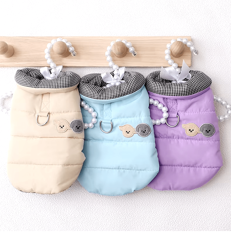 SnuggleCloud Puffer Harness Vest - PawPlaza