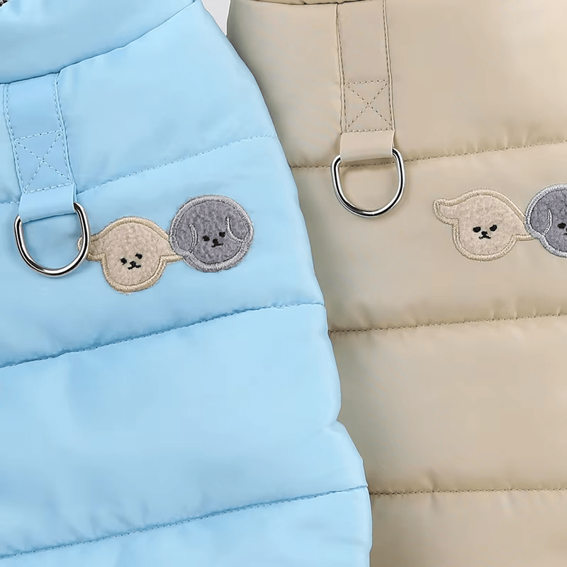 SnuggleCloud Puffer Harness Vest - PawPlaza