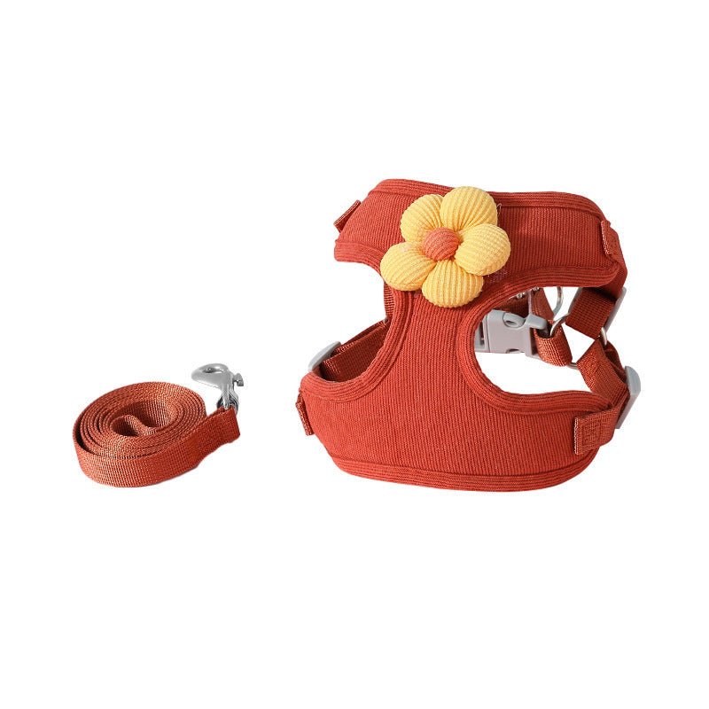 Spring Flower Harness - PawPlaza