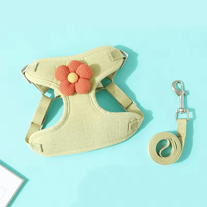 Spring Flower Harness - PawPlaza